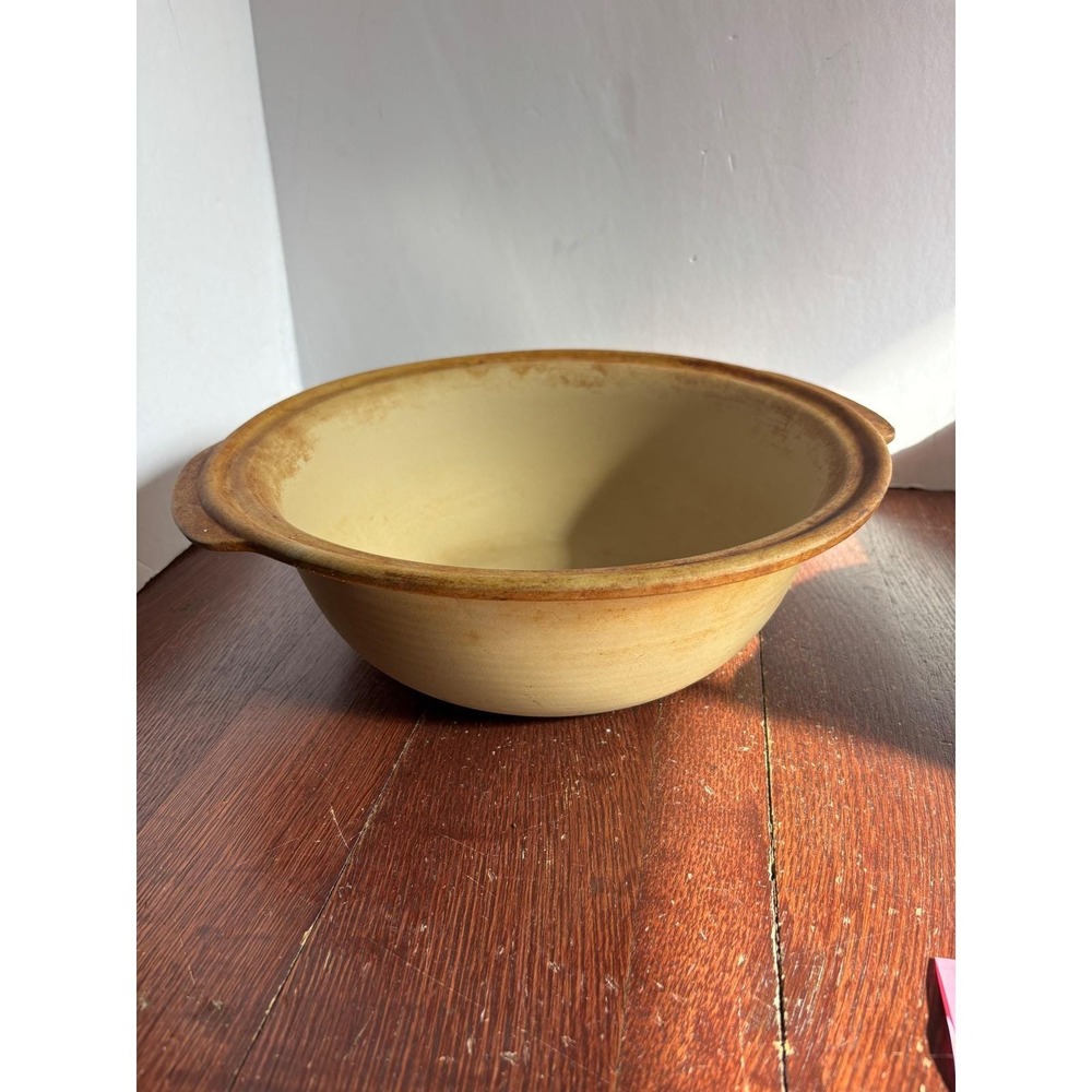 The Pampered Chef Family Heritage Stoneware Deep Dish Baker‎ Round Bowl USA Made
